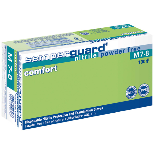 HANDSKE SEMPERGUARD NITRIL COMFORT S | Beijerbygg Byggmaterial