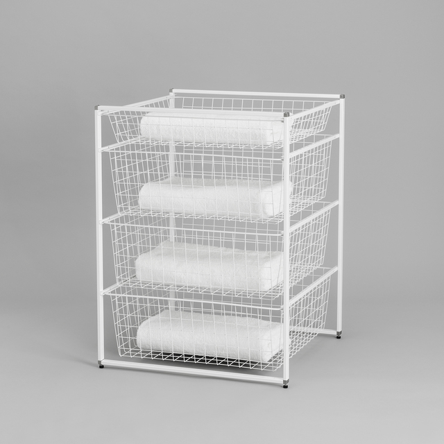 STARTPAKET 500 HÖJD 740MM VIT GARDEROBSINREDNING      (24) | Beijerbygg Byggmaterial