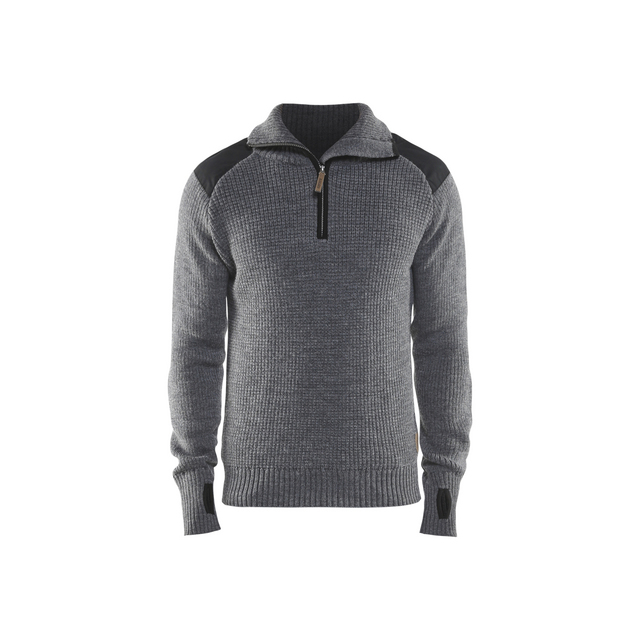 ULLTRÖJA 4630 1071 GRÅ MELANGE/MÖRKGRÅ XL | Beijerbygg Byggmaterial