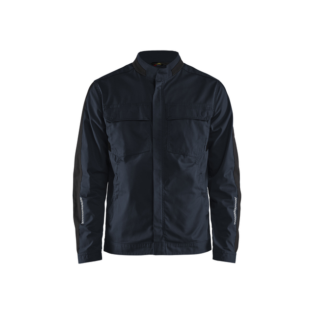 INDUSTRIJACKA 4444 1832 STRETC MÖRK MARINBLÅ/SVART M