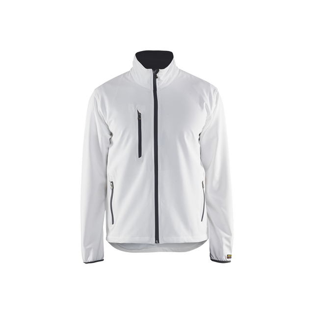 SOFTSHELLJACKA 4952 2518 LIGHT VIT/GRÅ 4XL | Beijerbygg Byggmaterial