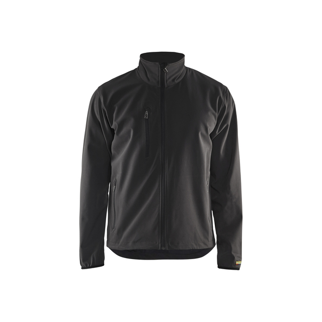 SOFTSHELLJACKA 4952 2518 LIGHT SVART S | Beijerbygg Byggmaterial