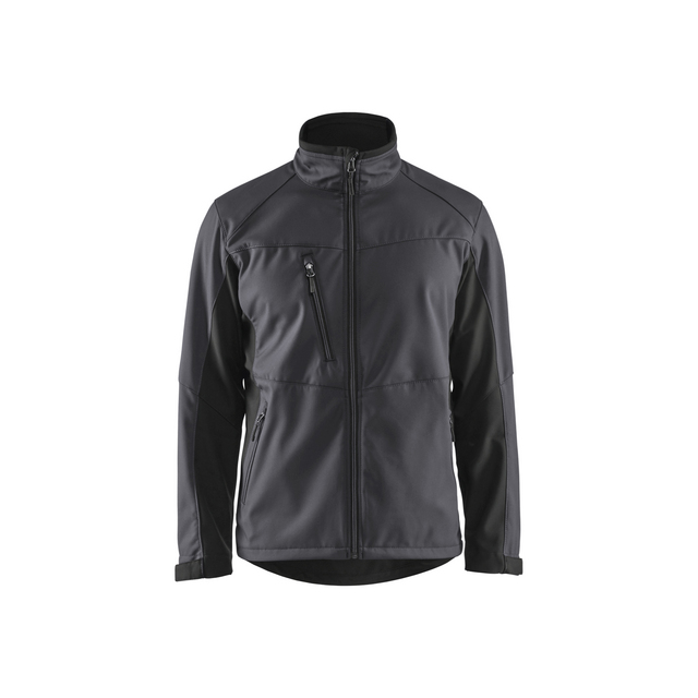 SOFTSHELLJACKA 4950 2516 MELLANGRÅ/SVART 4XL | Beijerbygg Byggmaterial