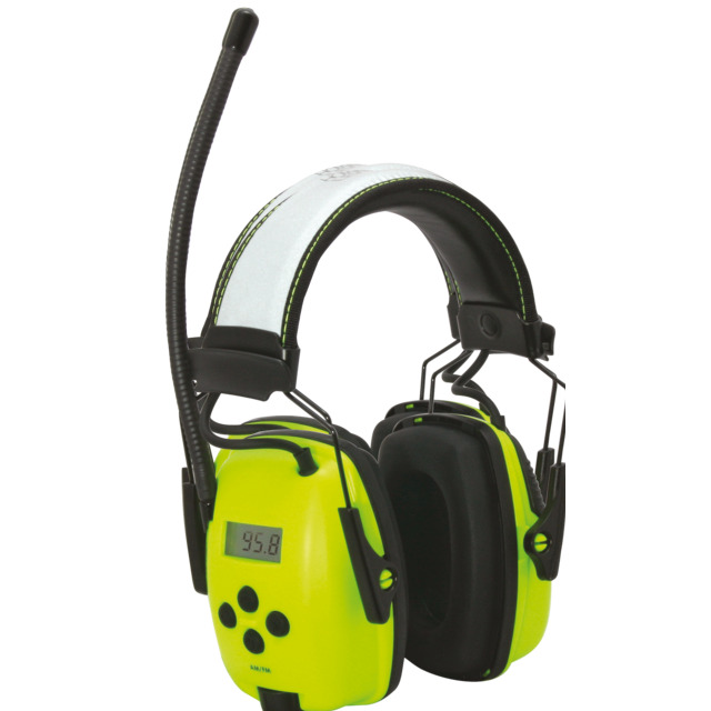 HÖRSELKÅPA SYNC FM RADIO AUX INGÅNG HIVIZ | Beijerbygg Byggmaterial