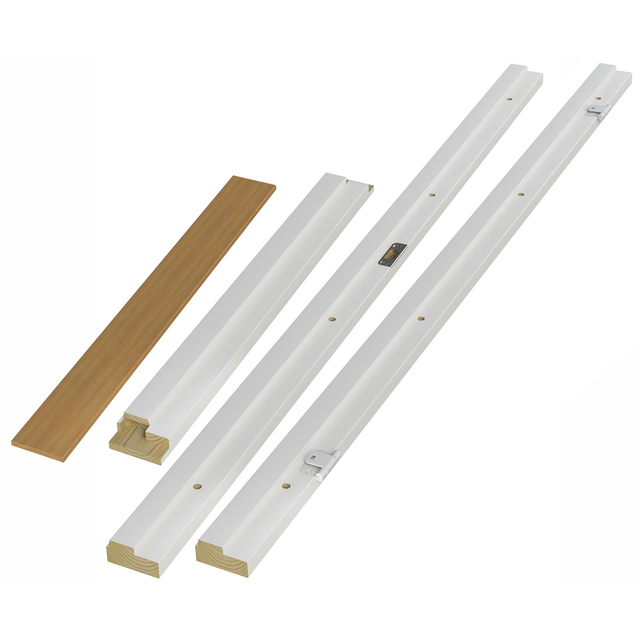 DÖRRKARM IKL 10X20 93MM VIT OMONTERAD TRÖSKELPL B