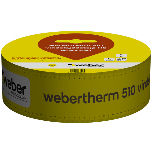 THERM 510 HS60MMX25M VINDSKYDDSTEJP 12 RLE/KRT | Beijerbygg Byggmaterial