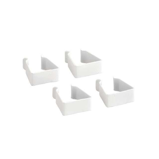 CLIPS TILL STATIV 4-PACK VIT ELFA | Beijerbygg Byggmaterial