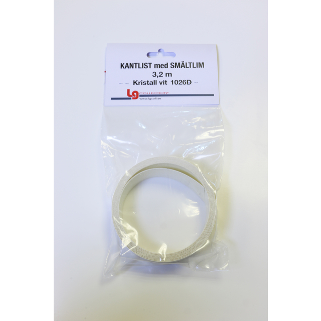 KANTLIST SM KRISTALL VIT LPM 3.2MX34MM | Beijerbygg Byggmaterial