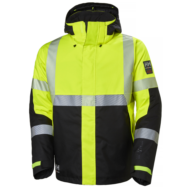 VINTERJACKA ICU GUL/SVART 2XL LIFEPOCKET H2FLOW | Beijerbygg Byggmaterial