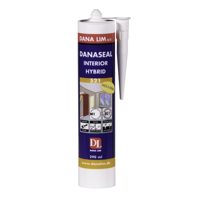 FOGMASSA INTERIÖR 521 0500-N VIT 290ML | Beijerbygg Byggmaterial