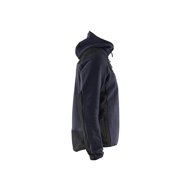 JACKA 5940 2543 STICKAD SOFTSHELL M MARINBL/SVART XXXL
