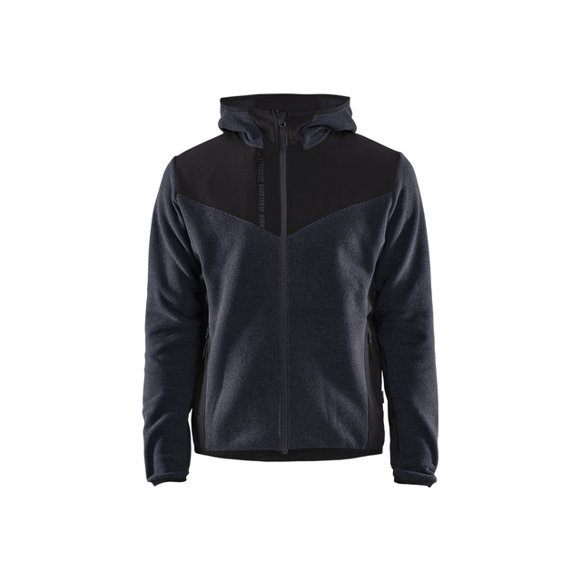 JACKA 5940 2543 STICKAD SOFTSHELL M MARINBL/SVART XXXL | Beijerbygg Byggmaterial