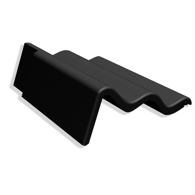 GAVELPANNA YB V SVART 110 B=263MM | Beijerbygg Byggmaterial
