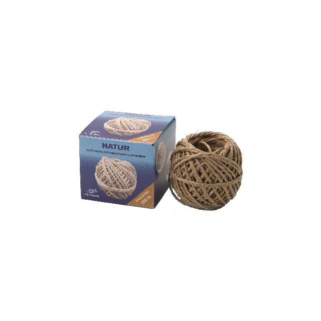 HUSHÅLLSSNÖRE SNÖRBOLLEN POLY NATUR 2MMX20M | Beijerbygg Byggmaterial