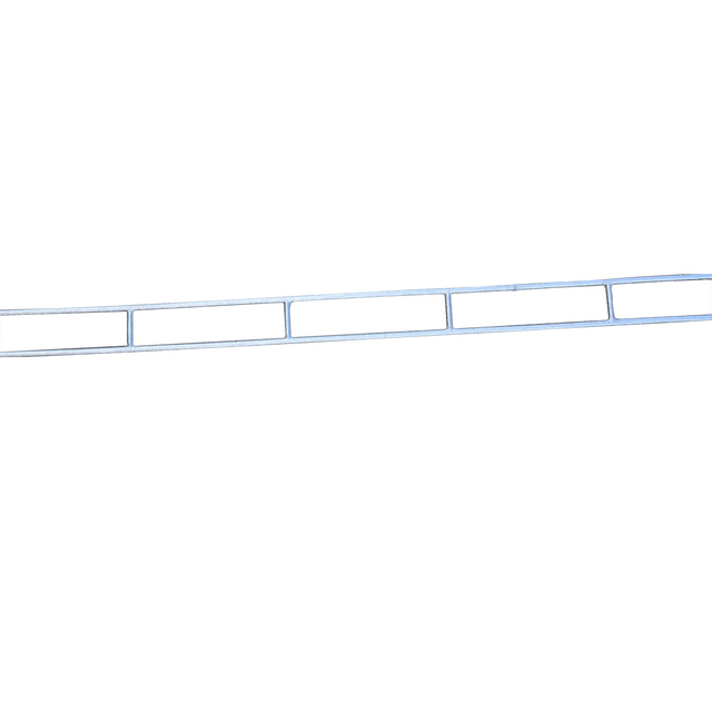 BISTÅL ZINKAD L=4000MM STEGFORMAD RÖD