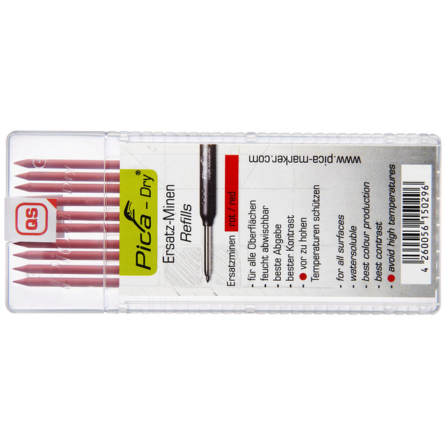 Produktbild föreställande artikeln RESERVSTIFT PICA DRY GRAPHITE  från kategorin Tillbehör Mät & Märkverktyg