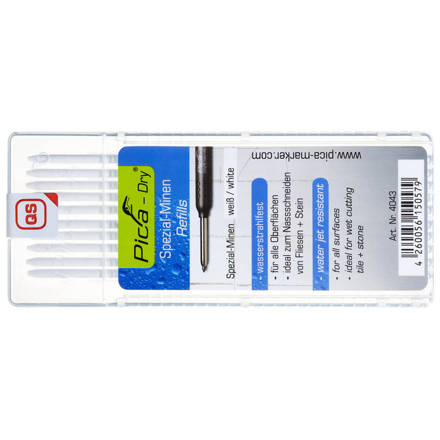 STIFT PICA DRY VIT 10ST | Beijerbygg Byggmaterial