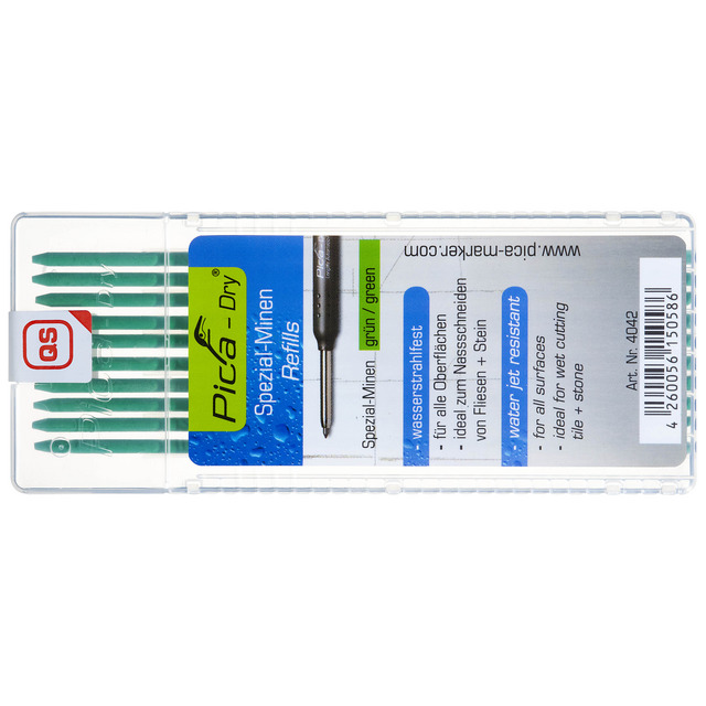 Produktbild föreställande artikeln RESERVSTIFT PICA DRY GRAPHITE  från kategorin Tillbehör Mät & Märkverktyg