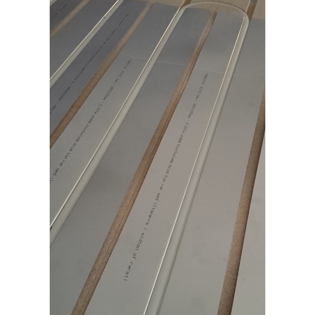 VÄRMEFÖRDELNINGSPLÅT THERMOG. 0,5X180X1150MM (72)4,65PLÅT/M2