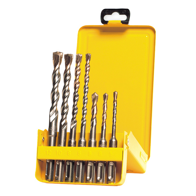 HAMMARBORR SDS+E2 DEWALT 7DEL 2X5,6+2X8+10+12MM | Beijerbygg Byggmaterial