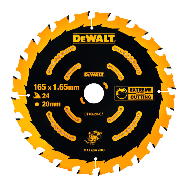 CIRKELSÅGSKLINGA 24T 165X20MM TILL B DT10624