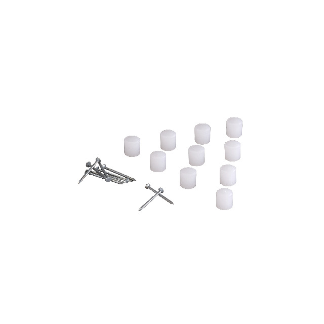 HYLLSTIFT 10-PACK VIT ELFA | Beijerbygg Byggmaterial