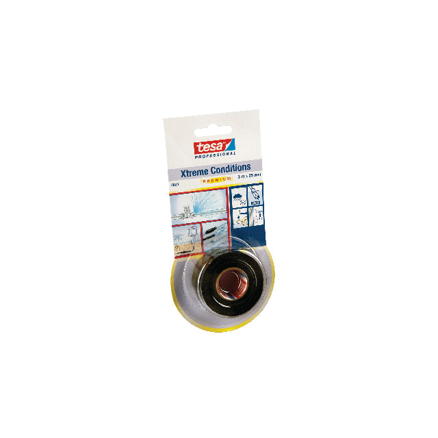 SILIKONTEJP EXTREME CONDITIONS 4600 TESA SVART 3MX25MM | Beijerbygg Byggmaterial