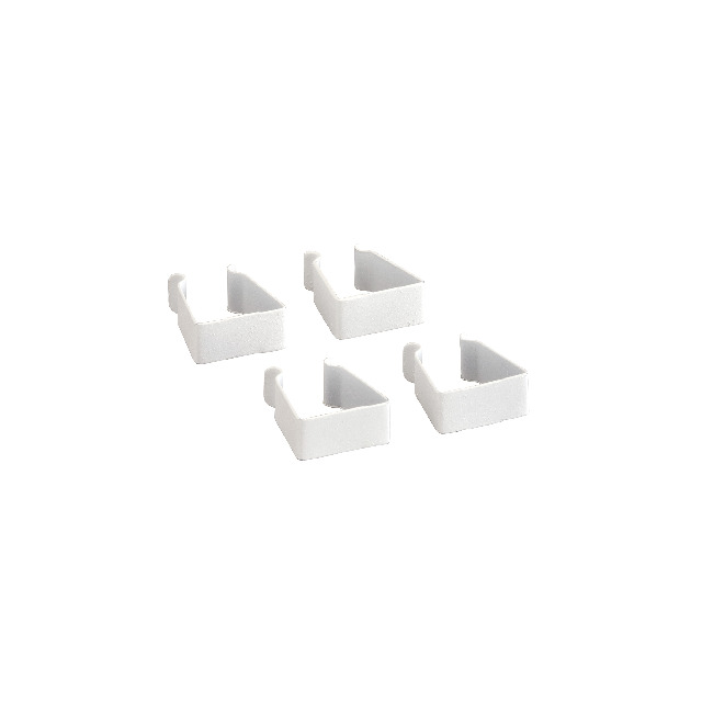 CLIPS TILL STATIV 4-PACK VIT ELFA | Beijerbygg Byggmaterial