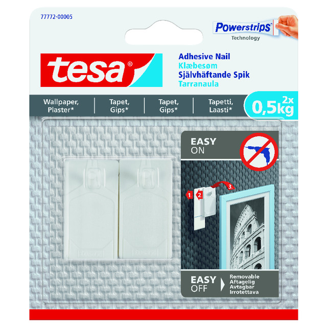 SPIK 77772 TESA SJÄLVHÄFTANDE TAPET/PUTS 0,5KG | Beijerbygg Byggmaterial