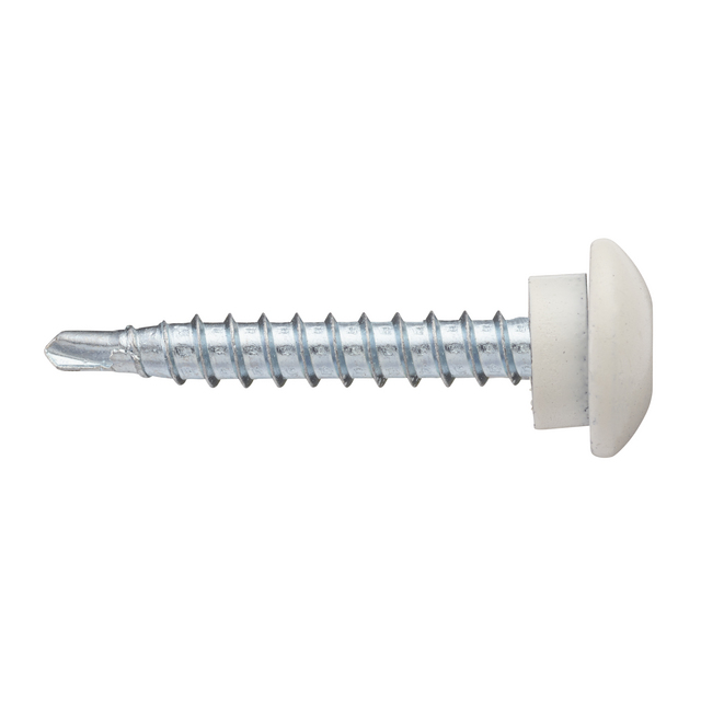 FASADSKRUV VIT 4,8X35 10-P SB683444 10ST | Beijerbygg Byggmaterial
