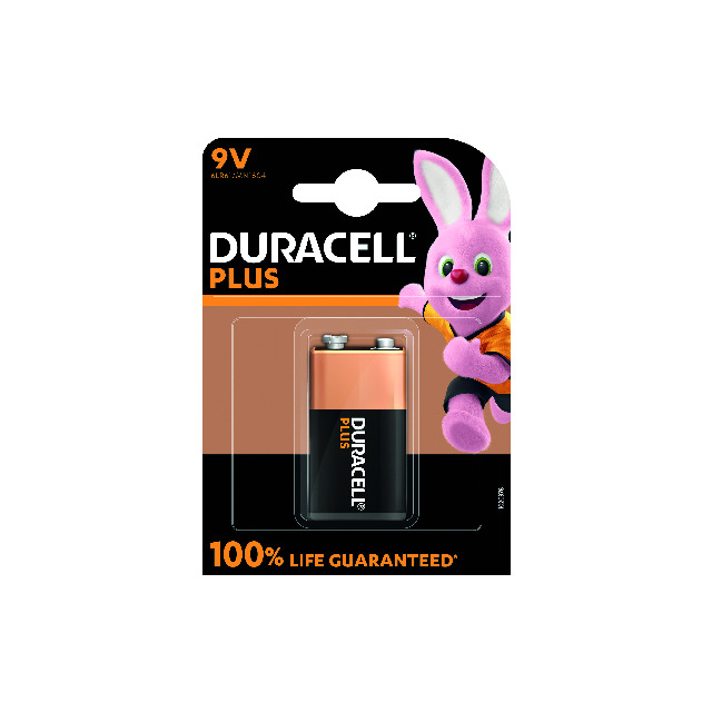 BATTERI PLUS POWER 9V 1ST | Beijerbygg Byggmaterial