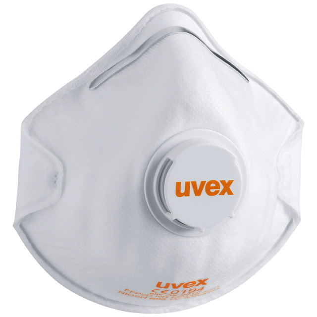 HALVMASK FILTRERANDE 8742211 SILV-AIR FFP2V UVEX | Beijerbygg Byggmaterial