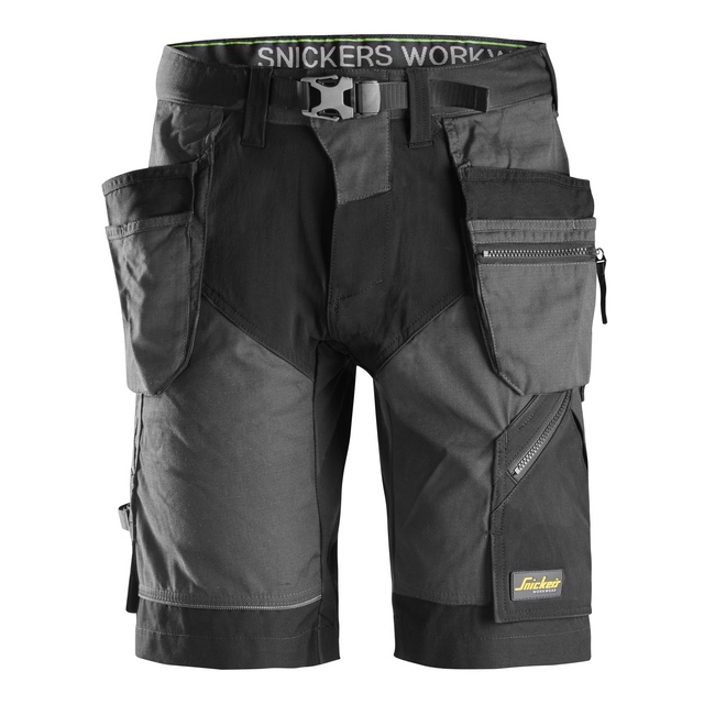ARBETSSHORTS+ HF FW STÅLGRÅ/SVART STL 62 | Beijerbygg Byggmaterial