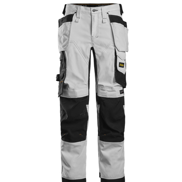 ARBETSBYXA DAM HF AW VIT/SVART STL 046 | Beijerbygg Byggmaterial