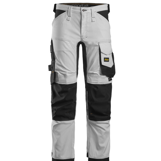 ARBETSBYXA STRETCH AW VIT/SVART STL 052 | Beijerbygg Byggmaterial