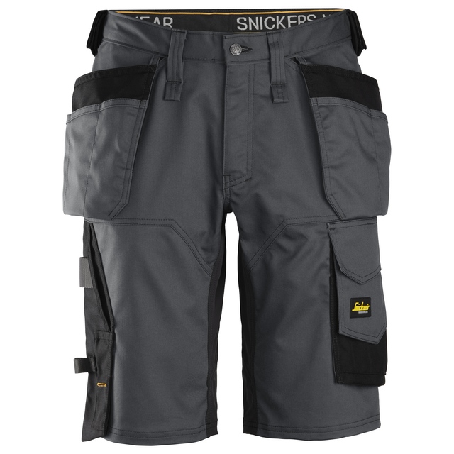 SHORTS STRETCH HF AW STÅLGRÅ/SVART STL 46 | Beijerbygg Byggmaterial