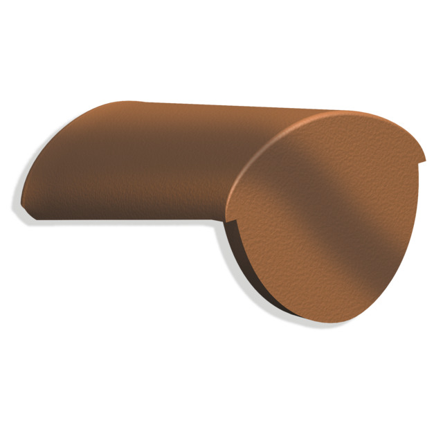 NOCKPANNA SLUT FLASH YTBEHANDLAD TEGELRÖD/BRUN