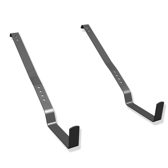 GLIDSKYDD FÖR STEGE SVART 2ST/FRP KOMPLETT MED SKRUV | Beijerbygg Byggmaterial