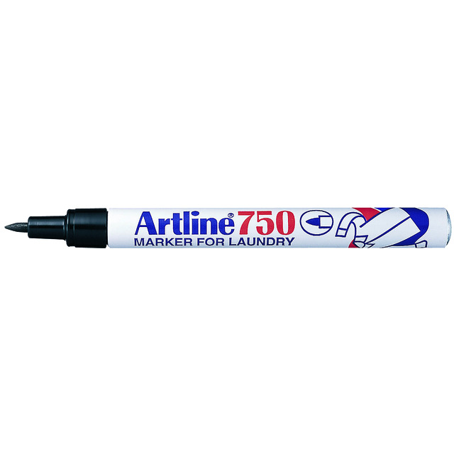 Produktbild föreställande artikeln MÄRKPENNA ARTLINE 750 SVART SB  från kategorin Tillbehör Mät & Märkverktyg
