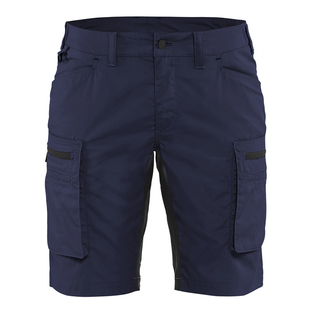 SERVICESHORTS 7149 1845 STRETCH DAM MARINBLÅ/SVAR C40 | Beijerbygg Byggmaterial