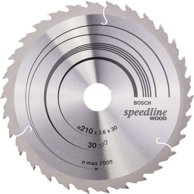 CIRKELSÅGKLINGA SPEEDLINE WOOD 210X30X2,6MM 30T