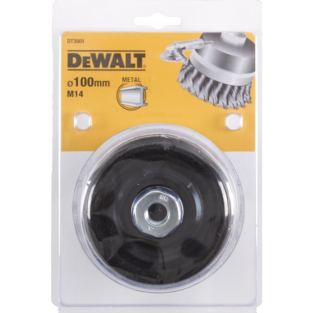 BORSTE DT3501-QZ KOPPFORMAD FLÄTAD TRÅD 100MMXM14 | Beijerbygg Byggmaterial