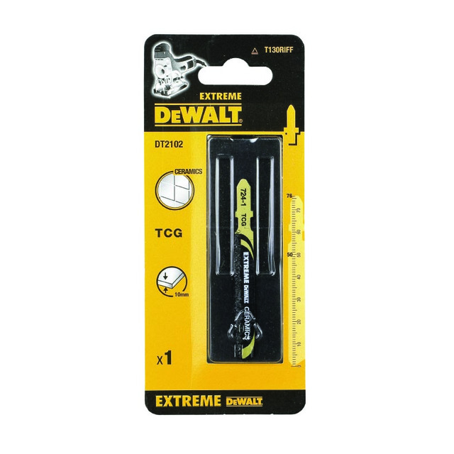 STICKSÅGBLAD KAKEL DT2102-QZ KERAMIK PLAST L=76MM    (1) | Beijerbygg Byggmaterial