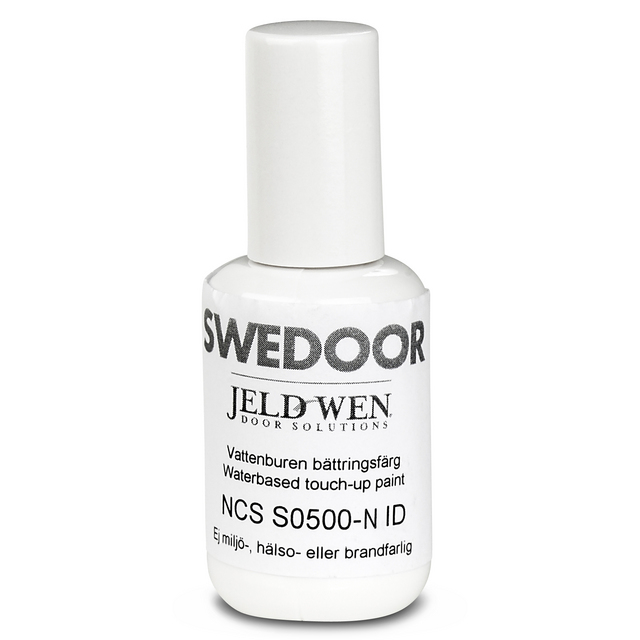 BÄTTRINGSFÄRG YTTERDÖRR HELVIT NCS S0500-N 2,5CL