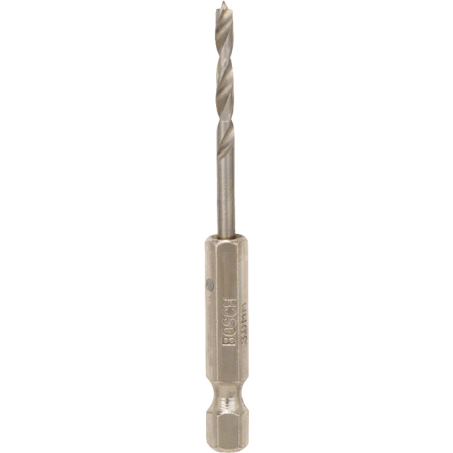 TRÄBORR 1/4 6-KANT O 3MM 73,5M TRÄBORR MED 1/4 TUMS FÄSTE | Beijerbygg Byggmaterial