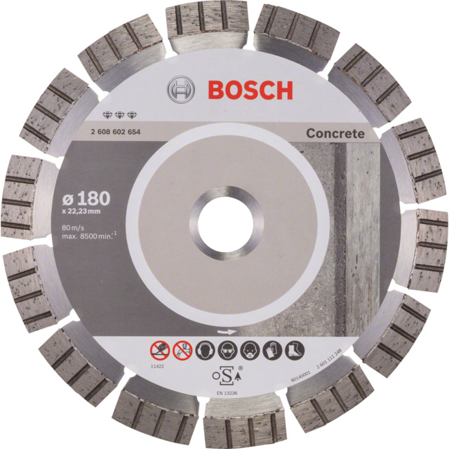 DIAMANTSKIVA BEST BETON 180MM | Beijerbygg Byggmaterial