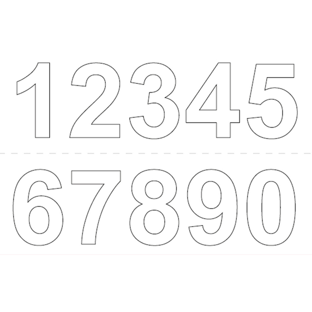 SIFFRA VINYL 0-9X2 50MM