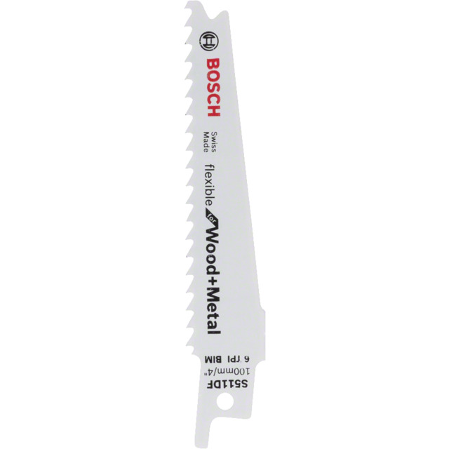 TIGERSÅGKL S511DF 5ST FLEX WOO TRÄ METALL 6TPI 100MM 0,9 | Beijerbygg Byggmaterial