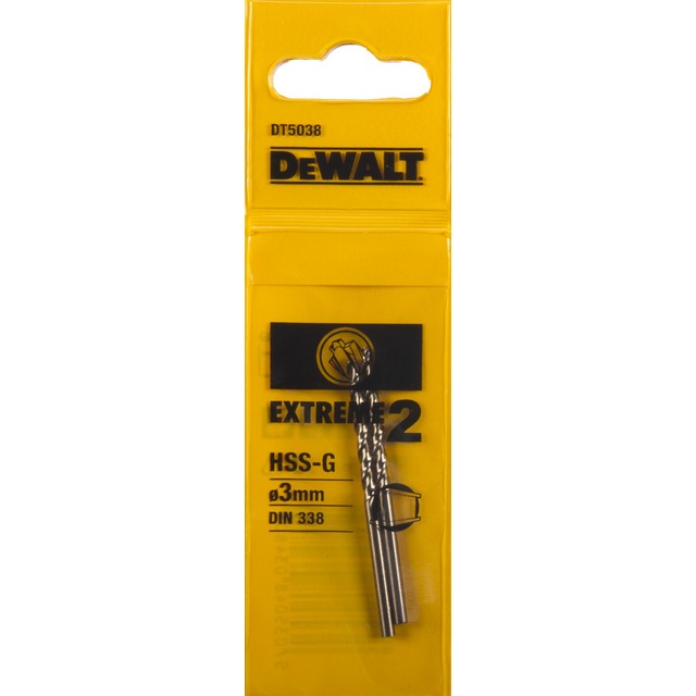BORR HSS EXT2  3,0MM 2-PACK DT5038-QZ METALLBORR EXTREME2 | Beijerbygg Byggmaterial