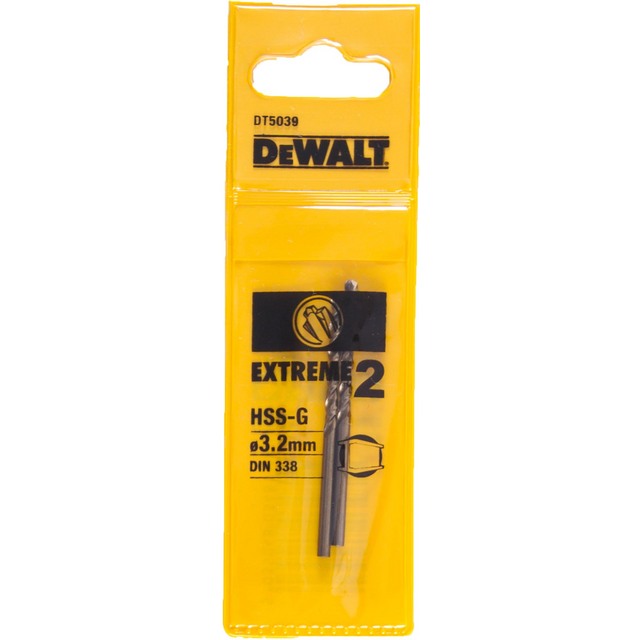 BORR HSS EXT2  3,2MM 2-PACK DT5039-QZ METALLBORR EXTREME2 | Beijerbygg Byggmaterial